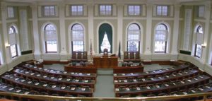 Photo of the Maine legislative chamber