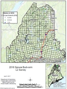 Map of 2016 L2 survey