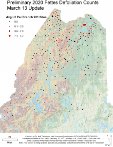 L2 map report from Week 5 of fall 2021 branch collections