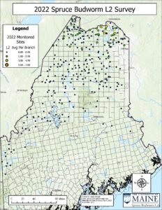 2022 Map of L2 survey results